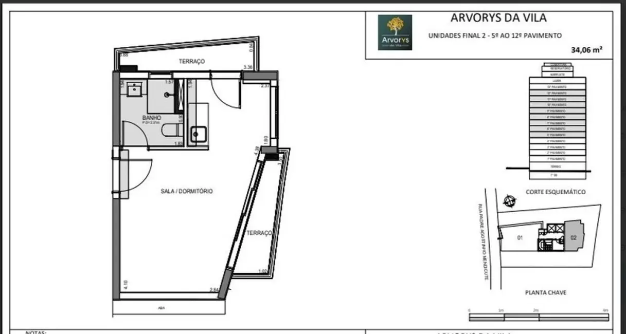 Foto 5 de Kitnet à venda, 34m2 em Vila Madalena, São Paulo - SP