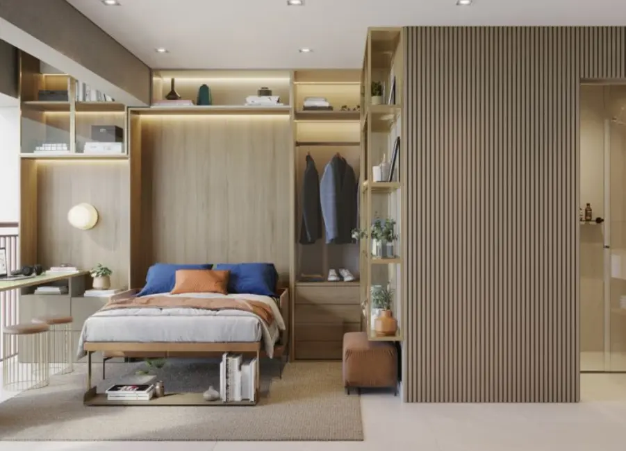 Kitnet com 1 quarto à venda, 22m2 em Campo Belo, São Paulo - SP - imagem 2 Foto 2 de Kitnet com 1 quarto à venda, 22m2 em Campo Belo, São Paulo - SP