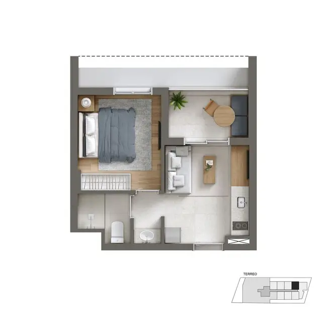 Foto 4 de Apartamento com 1 quarto à venda, 68m2 em Vila Mariana, São Paulo - SP