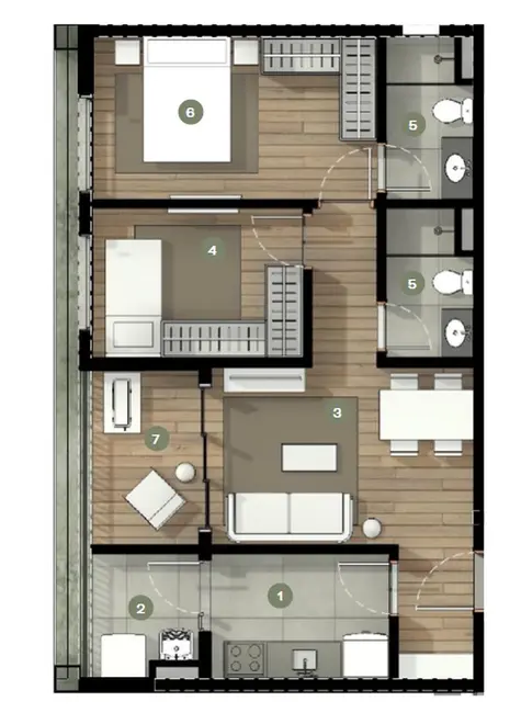 Foto 4 de Kitnet com 1 quarto à venda, 34m2 em Santana, São Paulo - SP