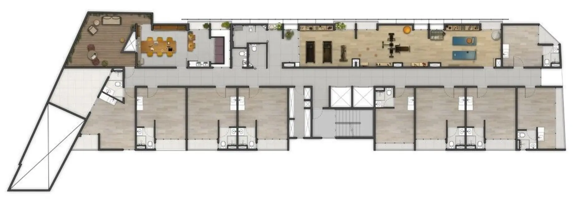 Kitnet com 1 quarto à venda, 24m2 em Santa Cecília, São Paulo - SP - imagem 7 Foto 7 de Kitnet com 1 quarto à venda, 24m2 em Santa Cecília, São Paulo - SP