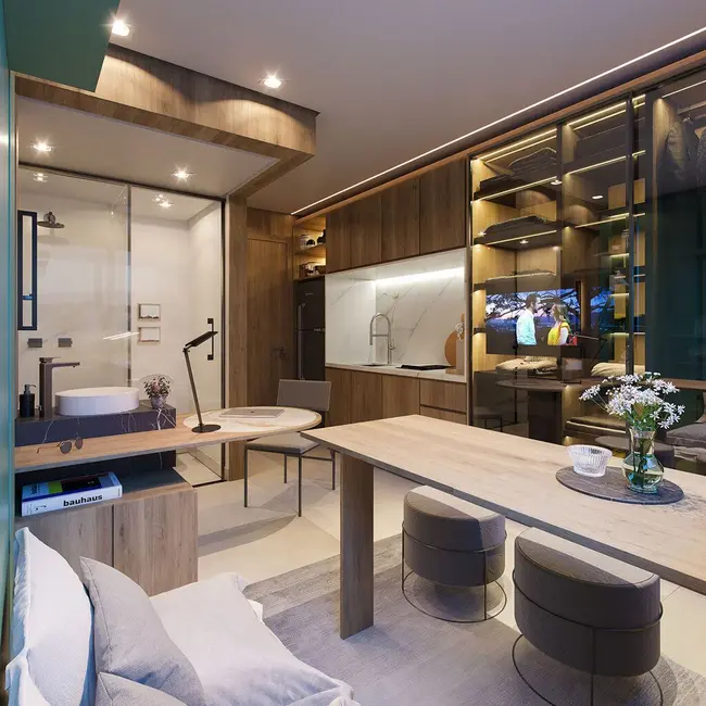 Foto 3 de Kitnet com 1 quarto à venda, 19m2 em Vila Romana, São Paulo - SP