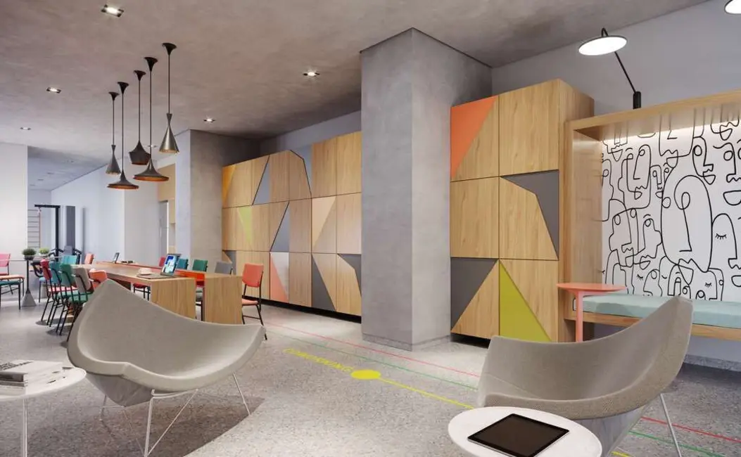 Kitnet com 1 quarto à venda, 24m2 em Vila Madalena, São Paulo - SP - imagem 8 Foto 8 de Kitnet com 1 quarto à venda, 24m2 em Vila Madalena, São Paulo - SP