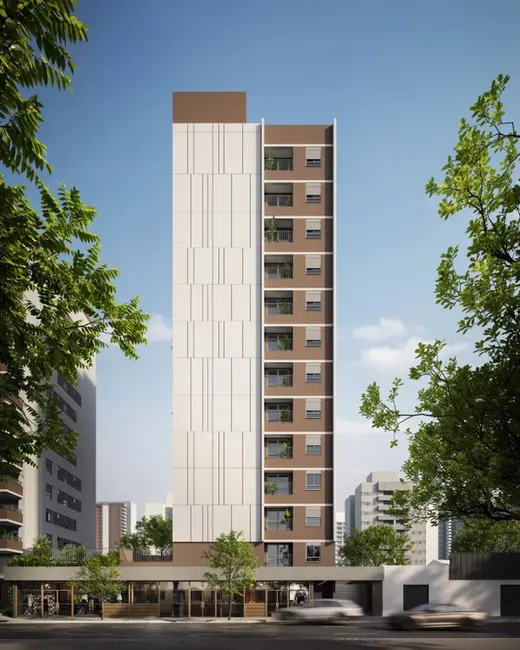 Apartamento com 1 quarto à venda, 32m2 em Indianópolis, São Paulo - SP - imagem 1 Foto 1 de Apartamento com 1 quarto à venda, 32m2 em Indianópolis, São Paulo - SP