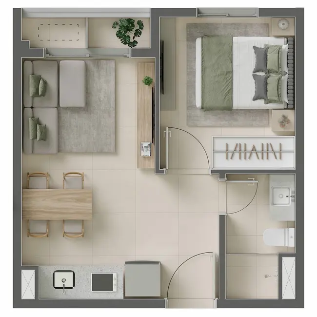 Foto 5 de Apartamento com 1 quarto à venda, 91m2 em Indianópolis, São Paulo - SP