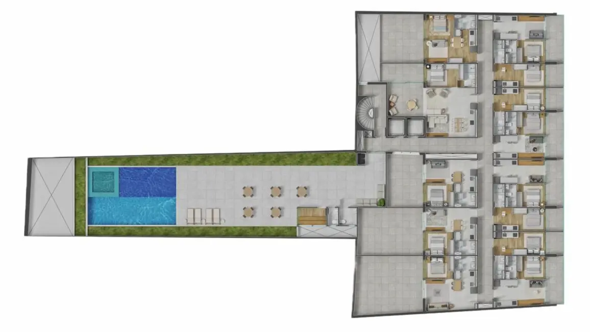 Kitnet com 1 quarto à venda, 18m2 em Centro, São Paulo - SP - imagem 8 Foto 8 de Kitnet com 1 quarto à venda, 18m2 em Centro, São Paulo - SP