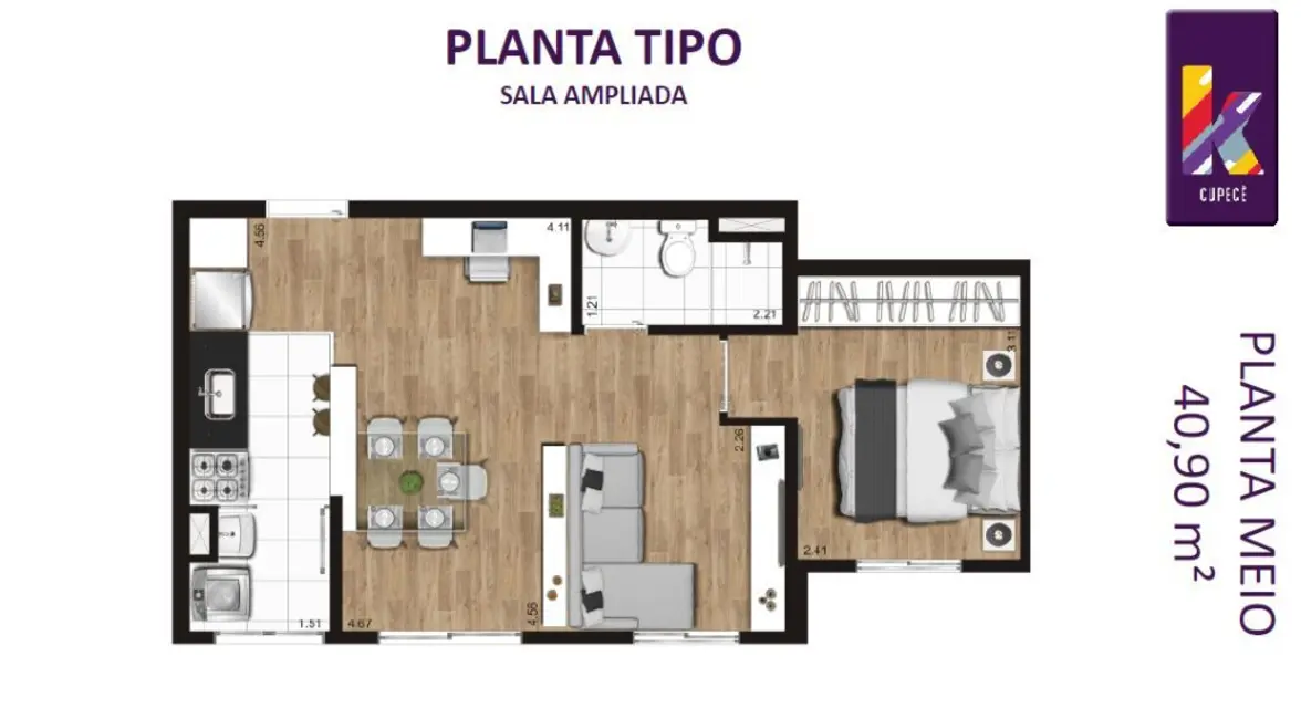 Foto 4 de Apartamento com 3 quartos à venda, 152m2 em São Paulo - SP