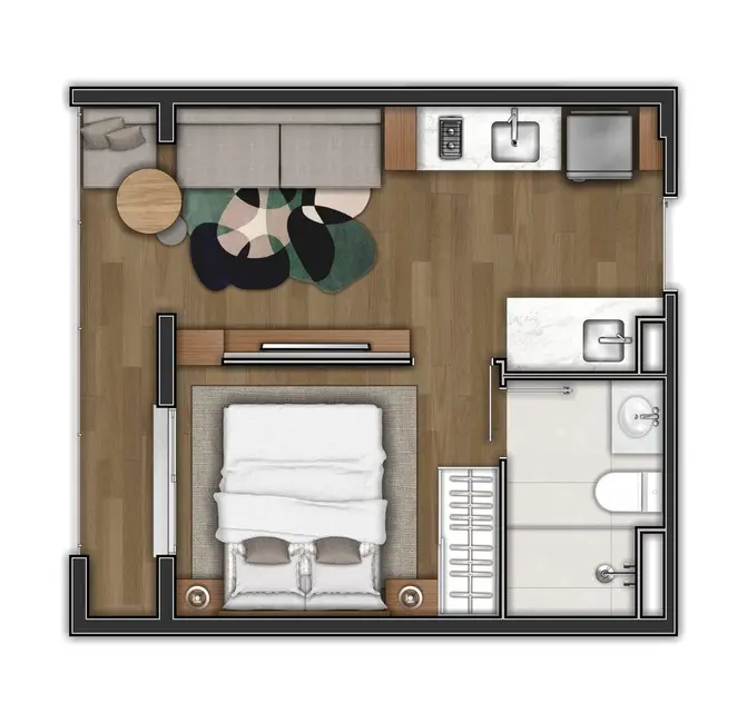 Foto 2 de Apartamento com 2 quartos à venda, 58m2 em Vila Clementino, São Paulo - SP