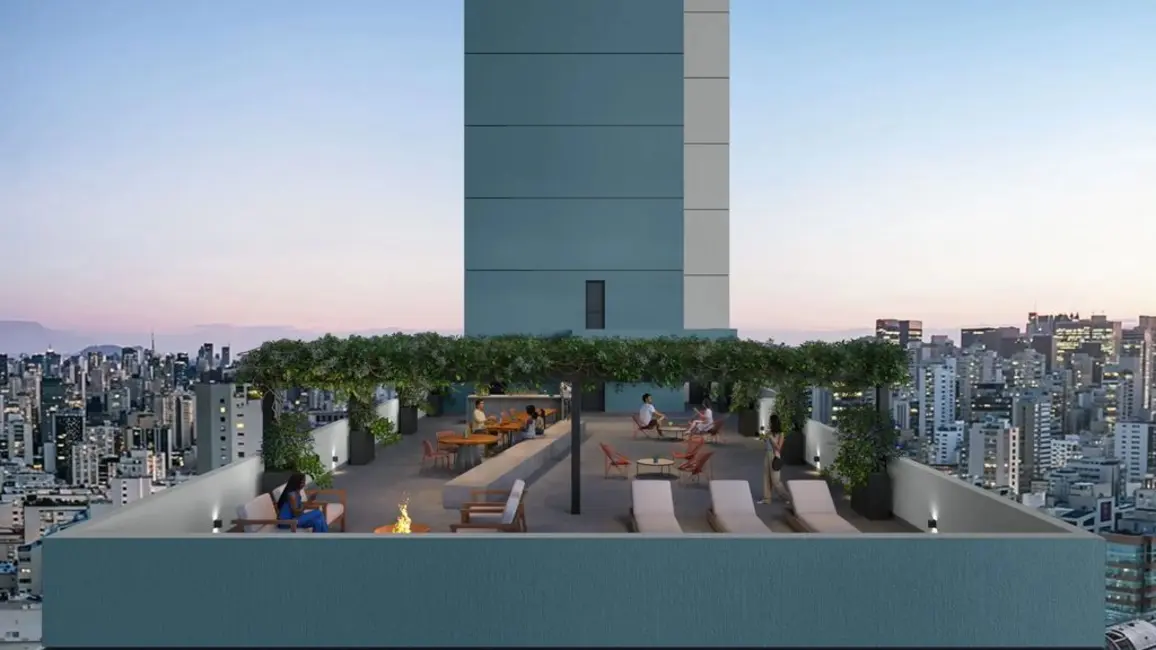 Foto 3 de Apartamento com 1 quarto à venda, 24m2 em Santa Cecília, São Paulo - SP