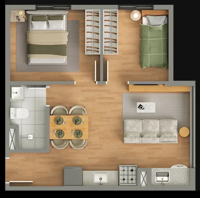 Foto 7 de Apartamento com 2 quartos à venda, 35m2 em Vila Granada, São Paulo - SP