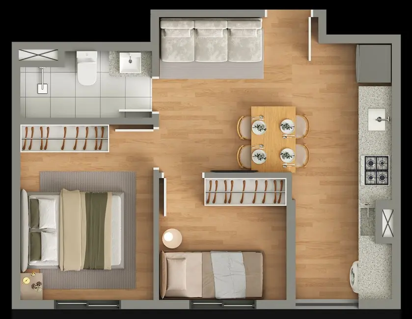 Foto 5 de Apartamento com 2 quartos à venda, 35m2 em Vila Granada, São Paulo - SP