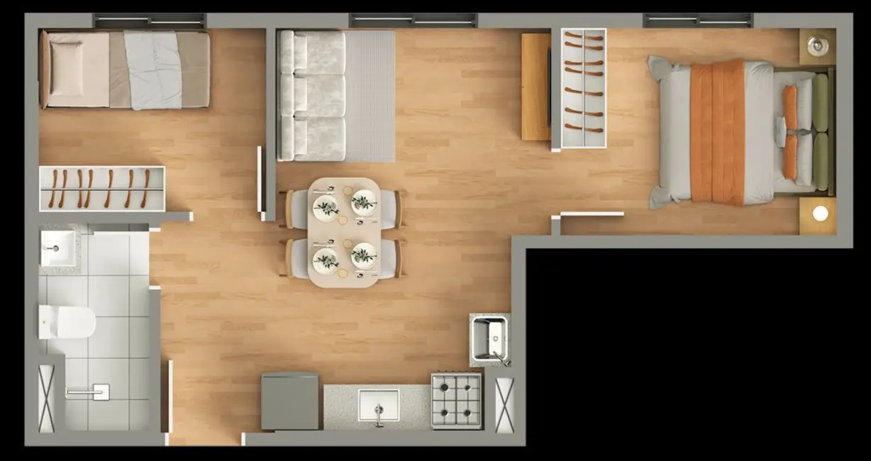 Foto 3 de Apartamento com 2 quartos à venda, 35m2 em Vila Granada, São Paulo - SP