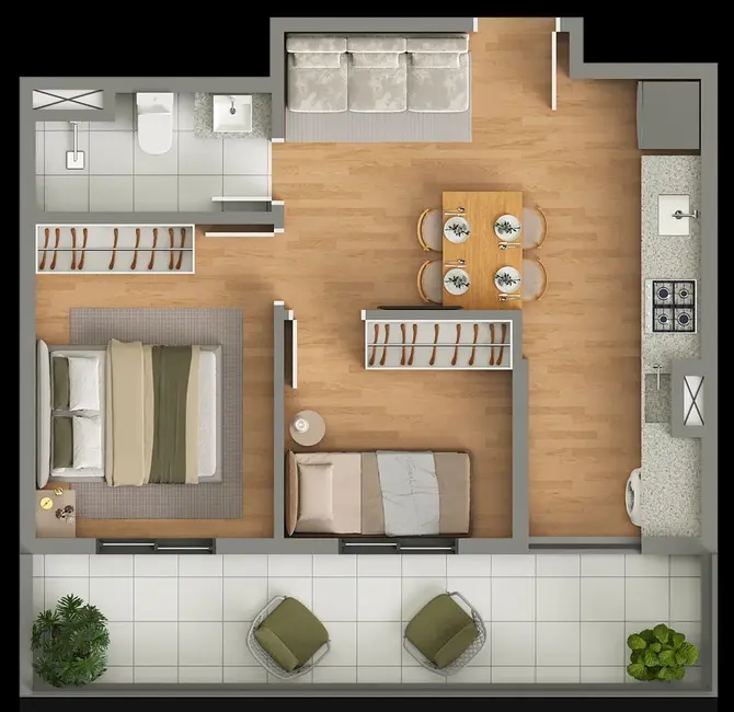 Foto 6 de Apartamento com 2 quartos à venda, 35m2 em Vila Granada, São Paulo - SP