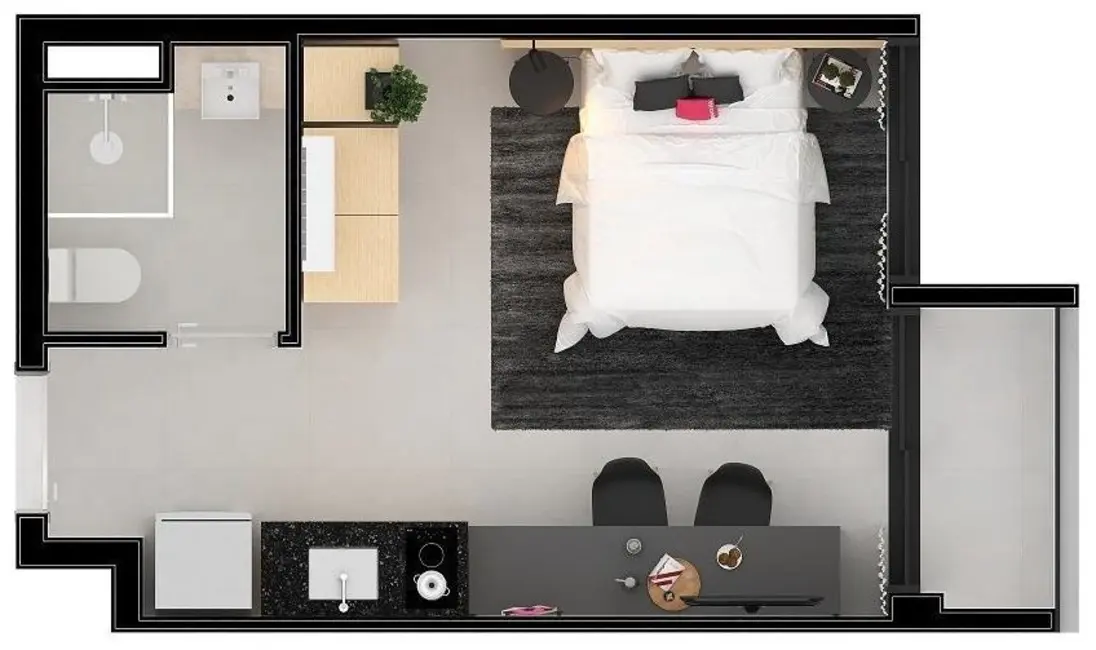 Foto 8 de Kitnet com 1 quarto à venda, 33m2 em Vila Olímpia, São Paulo - SP