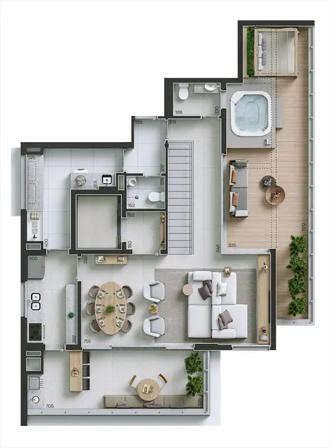 Apartamento com 4 quartos à venda, 171m2 em Perdizes, São Paulo - SP - imagem 8 Foto 8 de Apartamento com 4 quartos à venda, 171m2 em Perdizes, São Paulo - SP