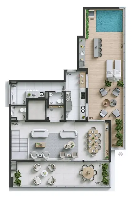 Apartamento com 4 quartos à venda, 171m2 em Perdizes, São Paulo - SP - imagem 6 Foto 6 de Apartamento com 4 quartos à venda, 171m2 em Perdizes, São Paulo - SP