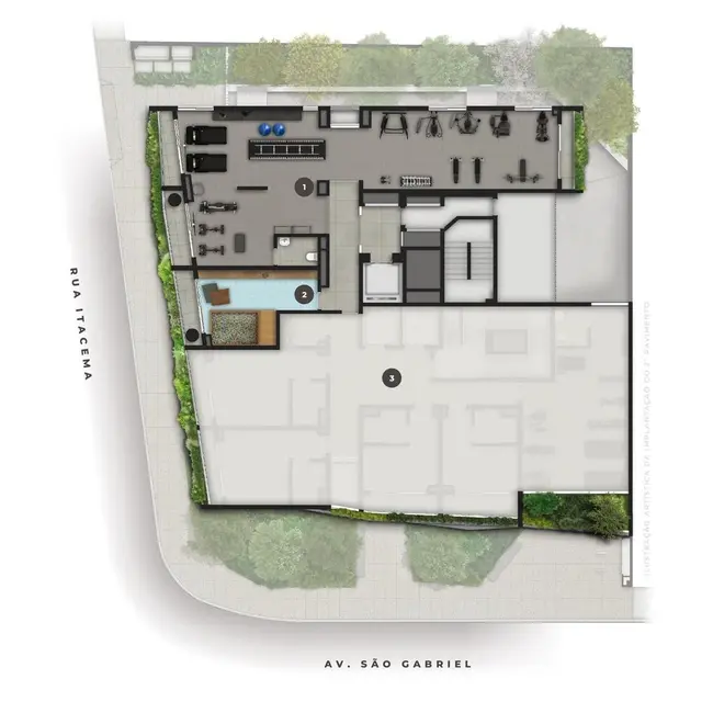 Foto 3 de Apartamento com 3 quartos à venda, 115m2 em Itaim Bibi, São Paulo - SP