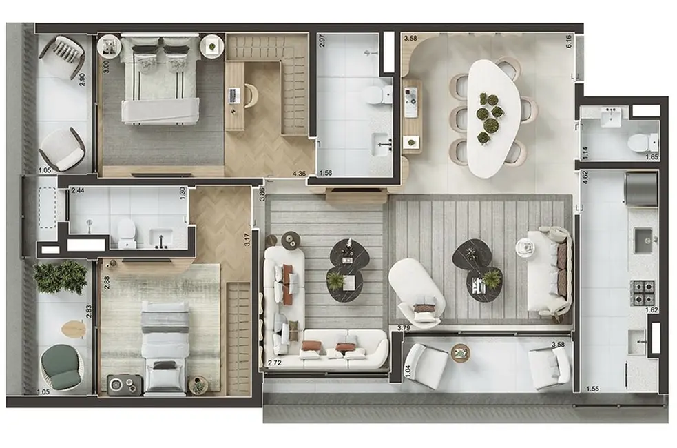 Foto 1 de Apartamento com 1 quarto à venda, 46m2 em Perdizes, São Paulo - SP