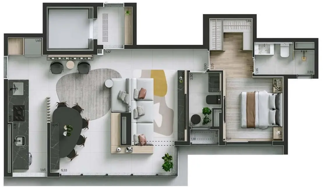 Foto 4 de Apartamento com 3 quartos à venda, 110m2 em Perdizes, São Paulo - SP
