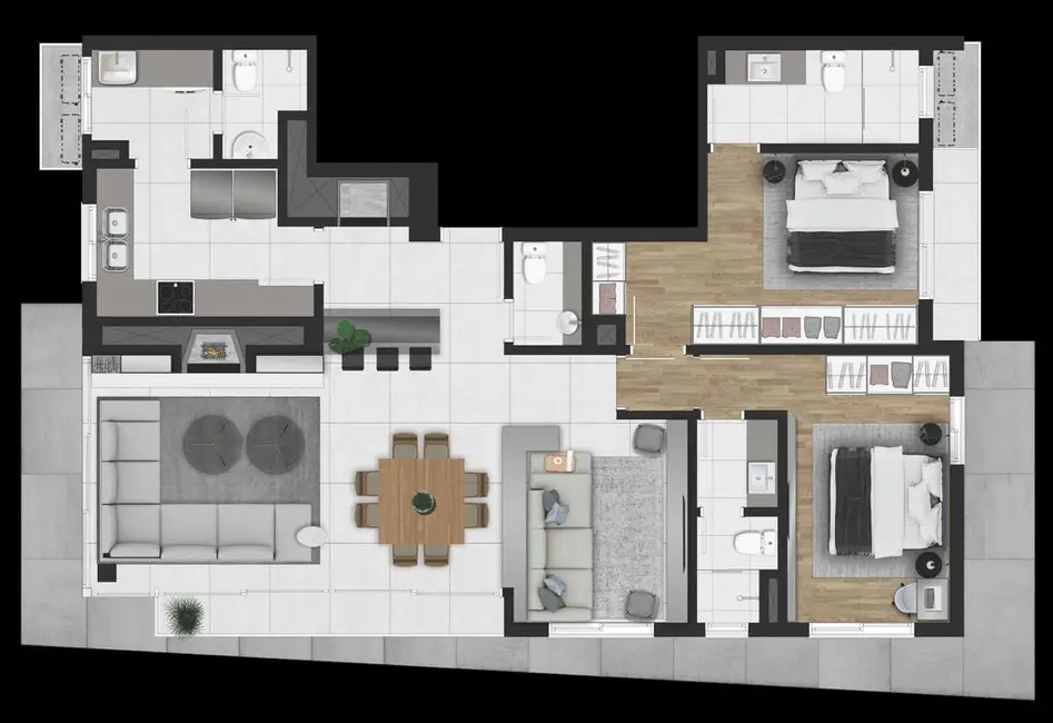 Foto 1 de Apartamento com 2 quartos à venda, 68m2 em Aclimação, São Paulo - SP