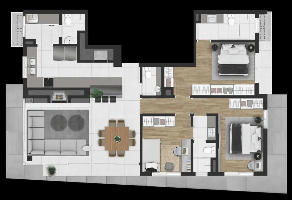 Foto 5 de Apartamento com 2 quartos à venda, 68m2 em Aclimação, São Paulo - SP