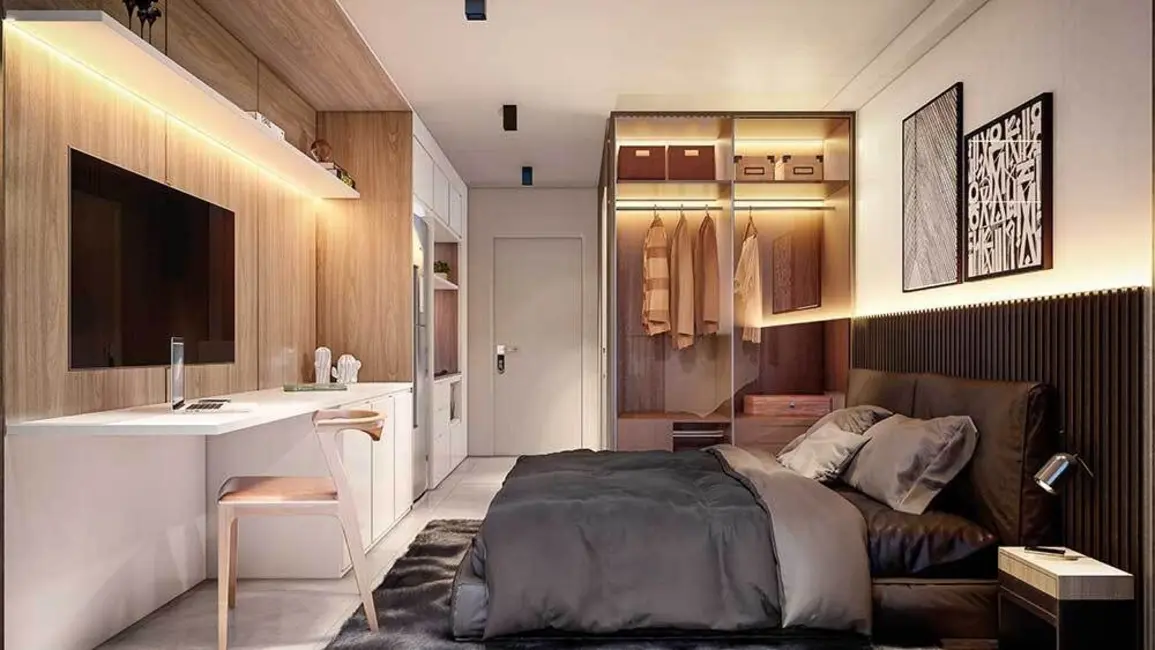 Kitnet com 1 quarto à venda, 34m2 em Jardim Paulista, São Paulo - SP - imagem 6 Foto 6 de Kitnet com 1 quarto à venda, 34m2 em Jardim Paulista, São Paulo - SP