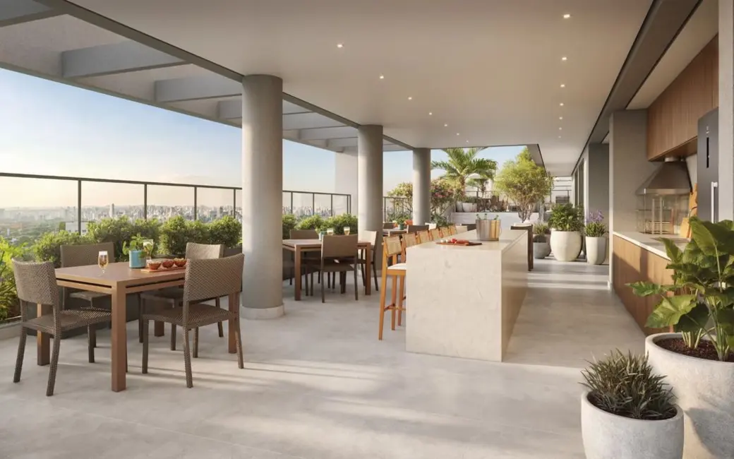 Foto 3 de Kitnet com 1 quarto à venda, 25m2 em Jardim Guedala, São Paulo - SP