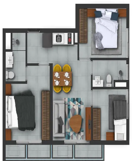 Foto 2 de Kitnet com 1 quarto à venda, 22m2 em Vila Mariana, São Paulo - SP