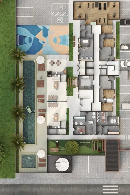 Foto 2 de Apartamento com 2 quartos à venda, 42m2 em Jardim Vila Galvão, Guarulhos - SP