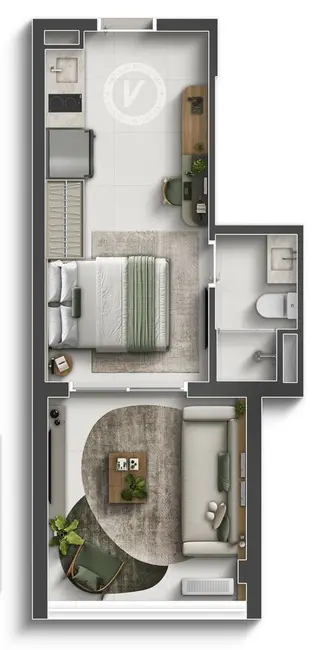 Kitnet com 1 quarto à venda, 18m2 em Vila Mariana, São Paulo - SP - imagem 1 Foto 1 de Kitnet com 1 quarto à venda, 18m2 em Vila Mariana, São Paulo - SP