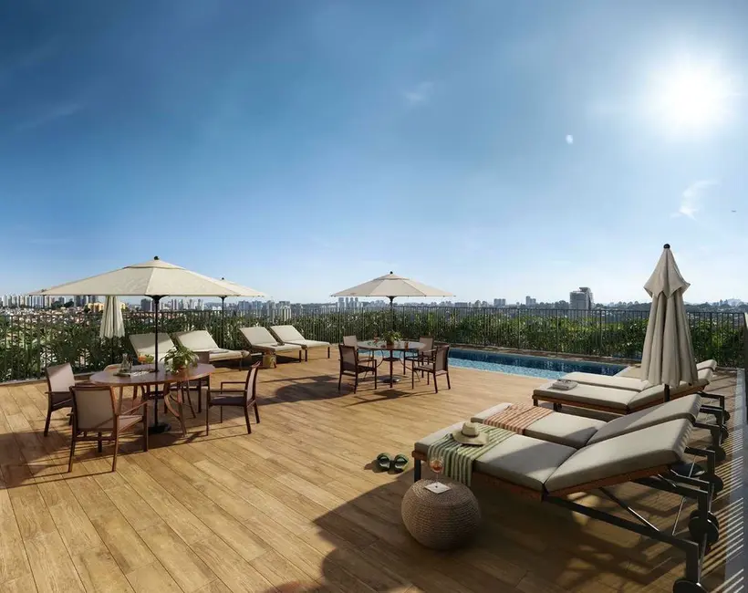 Foto 2 de Kitnet com 1 quarto à venda, 21m2 em Jardim Guedala, São Paulo - SP