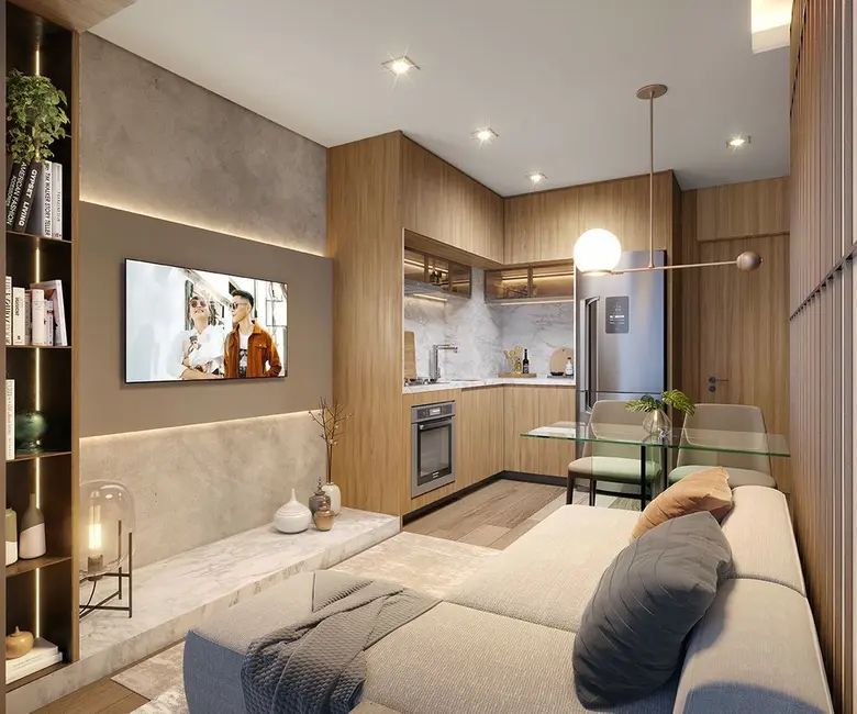 Foto 4 de Apartamento com 2 quartos à venda, 49m2 em Vila Buarque, São Paulo - SP