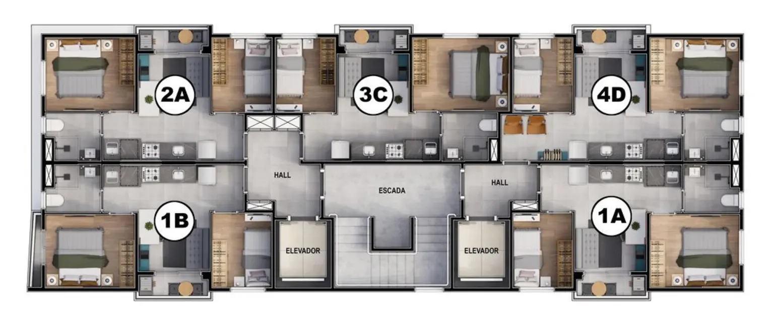 Foto 6 de Apartamento com 2 quartos à venda, 33m2 em São Paulo - SP