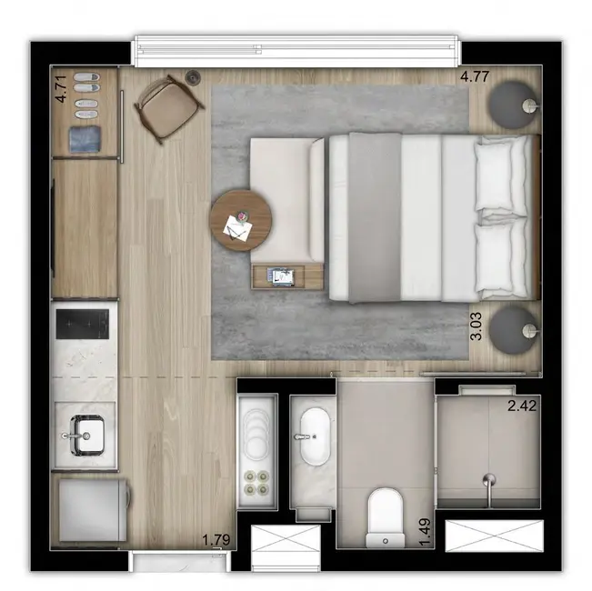 Apartamento com 2 quartos à venda, 71m2 em Vila Madalena, São Paulo - SP - imagem 1 Foto 1 de Apartamento com 2 quartos à venda, 71m2 em Vila Madalena, São Paulo - SP