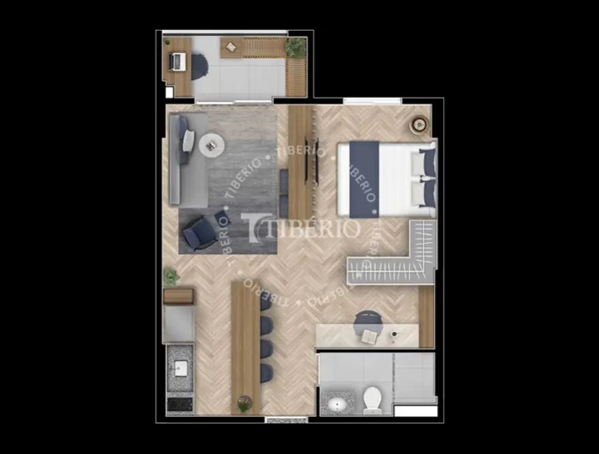 Foto 4 de Kitnet com 1 quarto à venda, 29m2 em Vila Pompéia, São Paulo - SP