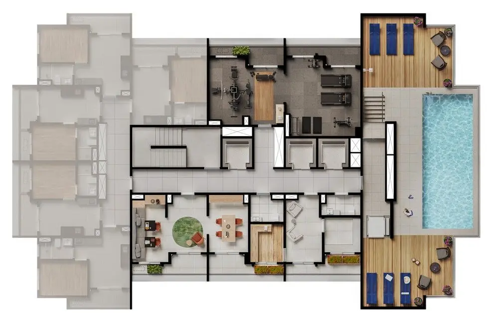 Foto 6 de Apartamento com 1 quarto à venda, 27m2 em Cidade Monções, São Paulo - SP