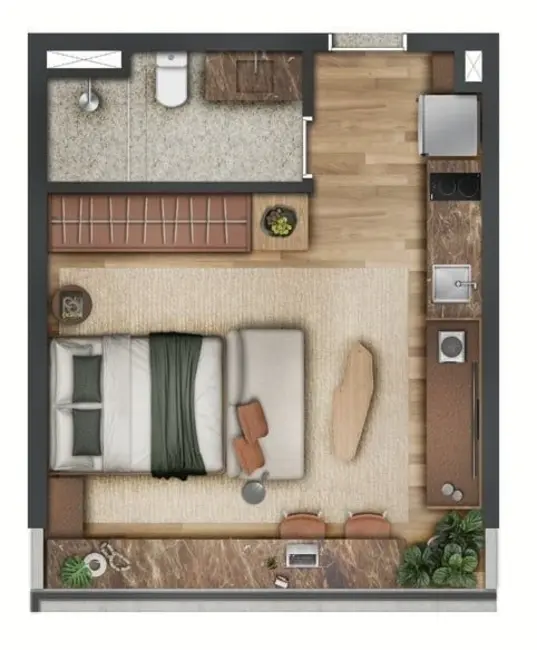 Foto 2 de Apartamento com 1 quarto à venda, 71m2 em Pinheiros, São Paulo - SP