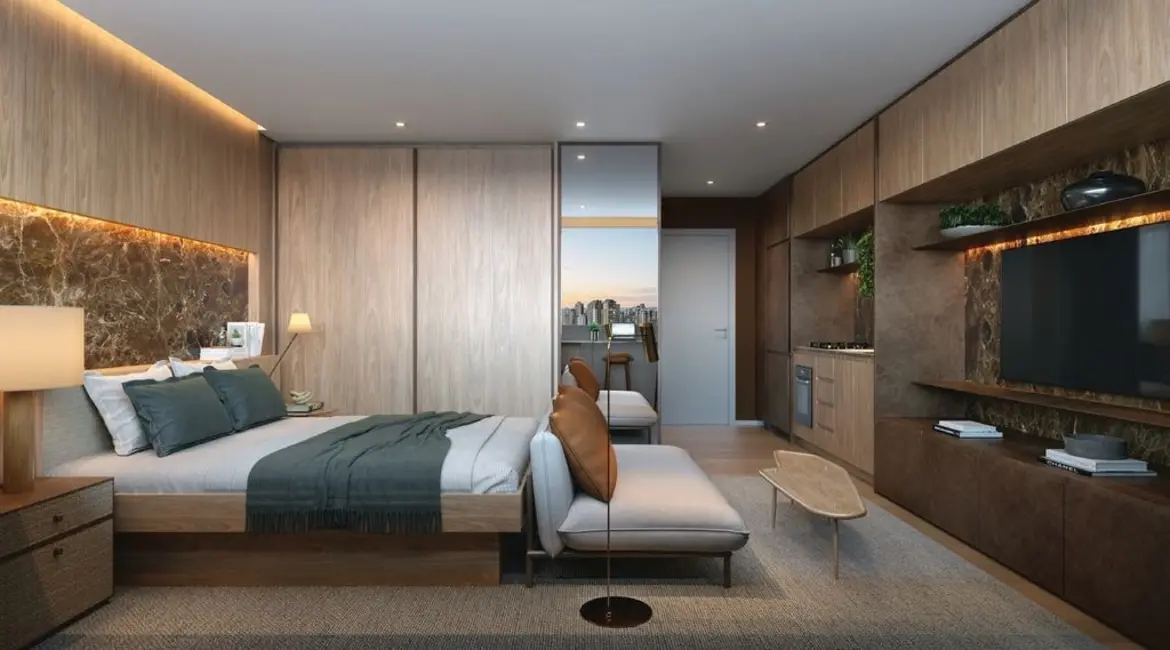 Apartamento com 3 quartos à venda, 121m2 em Pinheiros, São Paulo - SP - imagem 6 Foto 6 de Apartamento com 3 quartos à venda, 121m2 em Pinheiros, São Paulo - SP