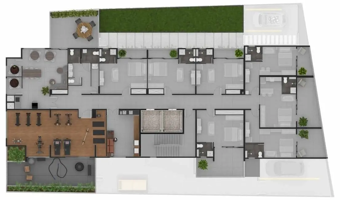 Kitnet com 1 quarto à venda, 26m2 em Vila Clementino, São Paulo - SP - imagem 4 Foto 4 de Kitnet com 1 quarto à venda, 26m2 em Vila Clementino, São Paulo - SP