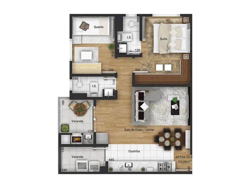 Foto 5 de Apartamento com 2 quartos à venda, 44m2 em Brás, São Paulo - SP