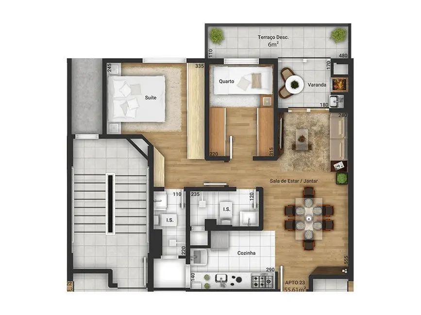 Foto 8 de Apartamento com 2 quartos à venda, 44m2 em Brás, São Paulo - SP