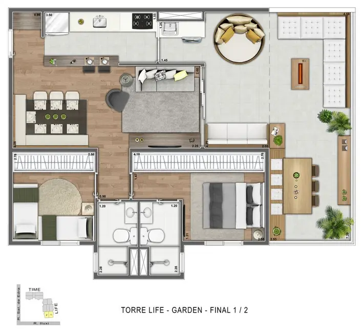 Foto 3 de Apartamento com 2 quartos à venda, 67m2 em Saúde, São Paulo - SP