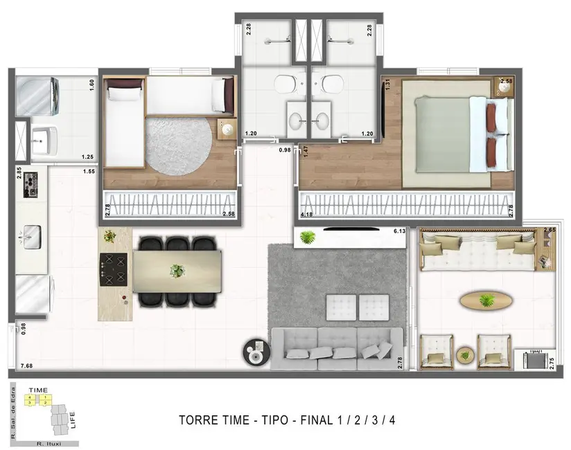 Foto 5 de Apartamento com 2 quartos à venda, 67m2 em Saúde, São Paulo - SP