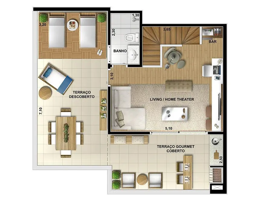 Foto 2 de Cobertura com 3 quartos à venda, 472m2 em Moema, São Paulo - SP