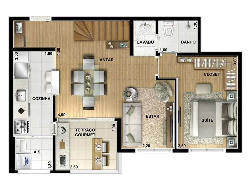 Foto 7 de Cobertura com 3 quartos à venda, 472m2 em Moema, São Paulo - SP