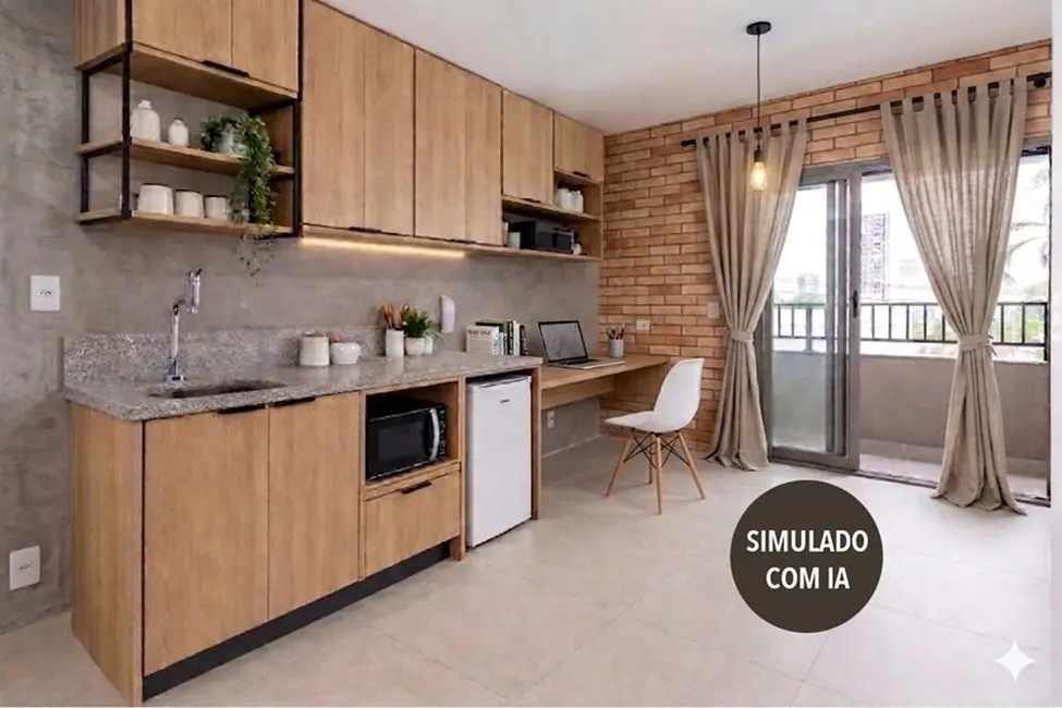 Kitnet com 1 quarto à venda, 22m2 em Chácara Santo Antônio (Zona Sul), São Paulo - SP - imagem 1 Foto 1 de Kitnet com 1 quarto à venda, 22m2 em Chácara Santo Antônio (Zona Sul), São Paulo - SP