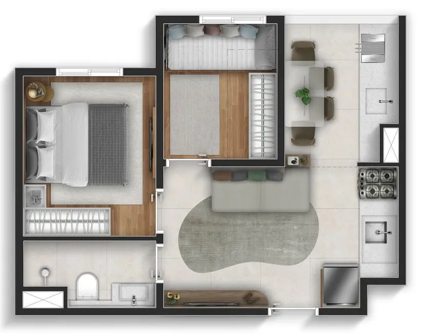 Foto 1 de Apartamento com 1 quarto à venda, 24m2 em Água Branca, São Paulo - SP
