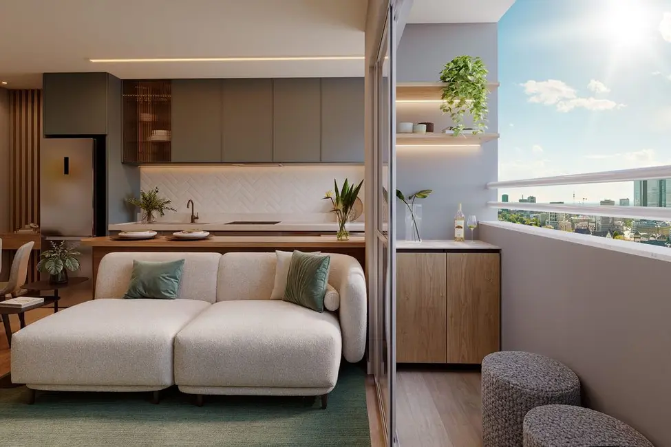 Foto 3 de Apartamento com 2 quartos à venda, 43m2 em Piraporinha, Diadema - SP