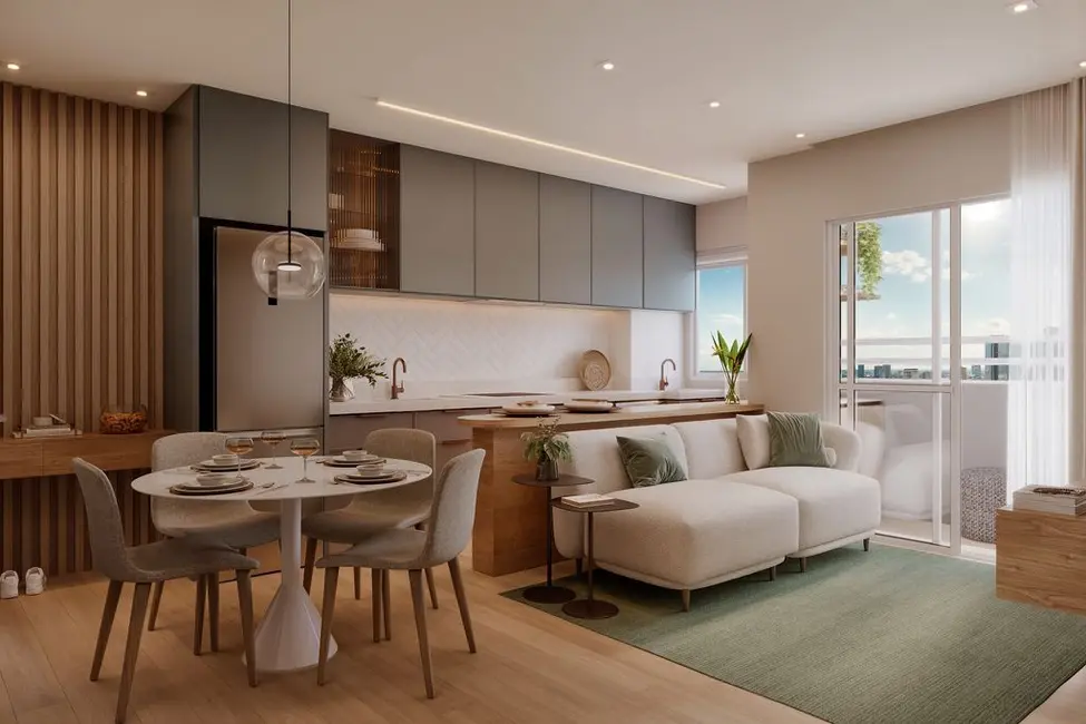 Foto 2 de Apartamento com 2 quartos à venda, 43m2 em Piraporinha, Diadema - SP