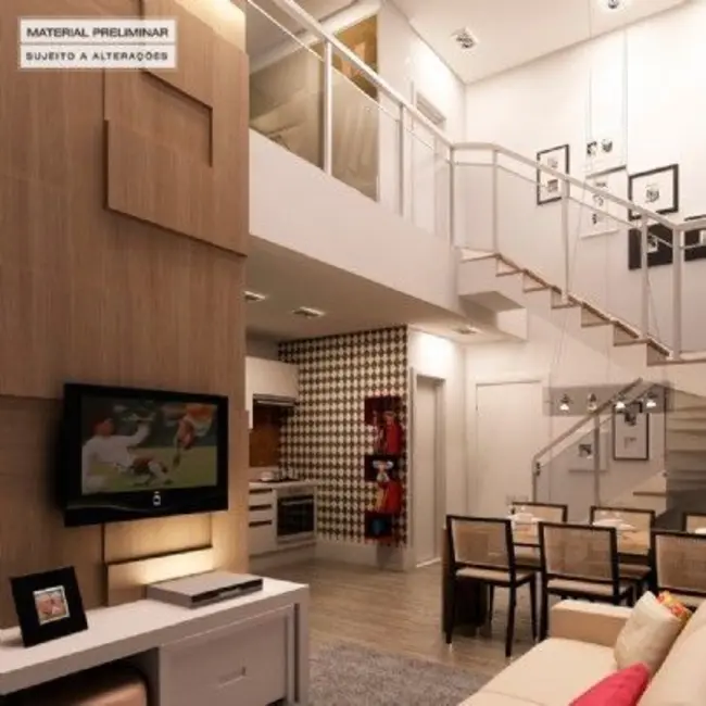 Foto 4 de Loft / Flat com 1 quarto à venda, 40m2 em Jardim do Mar, Sao Bernardo Do Campo - SP